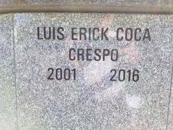 Luis Erick Coca Crespo (2001-2016)