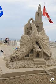 Michel Lepire Sand Art Sand Sculptures Sand Castle