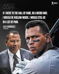 Alex Rodriguez is completely content with not being in the Baseball Hall of  Fame 👀