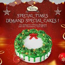 Welcome Christmas With An Exclusive Edition Cake Ribbonsandballoonsmangalore Ribbonsandballoons Rnbmangalore Cel Christmas Cake Cake Plum Cake