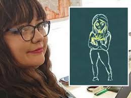 The beautiful mental health cartoon made by Faye, 29, before tragic death