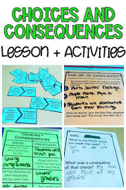 Part Of Developing Responsibility Is Understanding How Choices Have Consequences Both Good In 2020 Choices And Consequences Guidance Lessons Social Emotional Learning