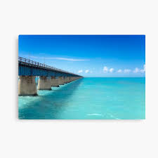 Melt, push, and blow the molten glass to achieve your desired shape. Florida Keys Canvas Prints Redbubble