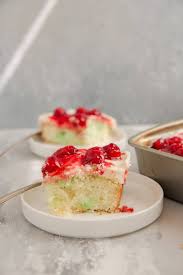 Christmas red velvet poke cake recipe from yummiest food Holiday Jello Poke Cake Lemonsforlulu Com