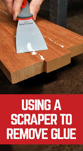 Glue Removal Using A Scraper Woodworkers Guild Of America Tips How To Remove Glue Wood Turning Projects Easy Woodworking Projects
