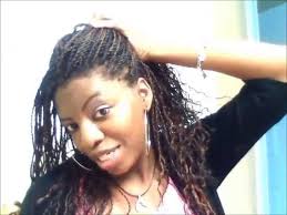 Micro braids with a twist. Diy 10 Easy Styles For Your Micro Twists Braids Youtube