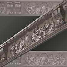 3d Classical Cornice 3d Model Antique Wallpaper Cement Design Cornice