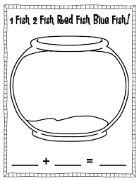 Fishbowl Addition Sheet Dr Seuss Crafts Dr Seuss Preschool Seuss Crafts