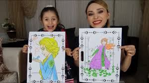 Bu sayfamızda çocukların çok sevdiği karlar ülkesi boyama sayfası,elsa boyama sayfası ve anna boyama sayfası bulunmaktadır.frozen boyama sayfaları. Annem Ile 3 Renk Karlar Ulkesi Elsa Anna Boyama Challenge 3 Marker Challenge Funny Kids Video Youtube