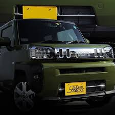 タフト ロアグリルガーニッシュ 2p 鏡面仕上げ ダイハツ daihatsu taft フロント フェイス グリル メッキ モール ダイハツ タフト 鏡面仕上げ