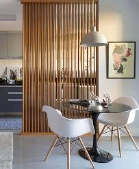 Pembatas ruangan minimalis menggunakan bilah kayu. 43 Model Partisi Pembatas Ruangan Minimalis Terbaru 2020 Dekor Rumah Decoration Maison Interieur Maison Living Room Decor Apartment