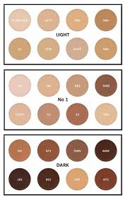 Kryolan Paint Stick Color Chart Bahangit Co