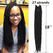 18 Kanekalon Small Senegalese Braid Twist Crochet Long Synthetic Hair Extensi Crochet Braids Twist Senegalese Twist Crochet Braids Senegalese Twist Hairstyles