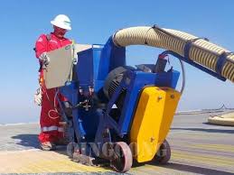 Floor Shot Blaster In 2020 Concrete Floors Flooring Concrete