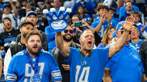 Detroit fans roar for Lions season opener