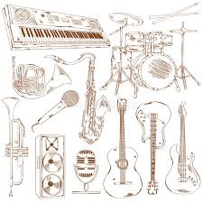 Definition, rechtschreibung, synonyme und grammatik von 'musikinstrument' auf duden online nachschlagen. Farbensatz Der Musikinstrumente Sammlung Von Vektorartikeln Mit Namen In Englisch Zeichentrickworterbuch Vektor Abbildung Illustration Von Farbe Guitarre 162807757