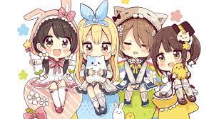 We did not find results for: Download 1366x768 Anime Girls Chibi Cute Friends Wallpapers For Laptop Notebook Wallpapermaiden