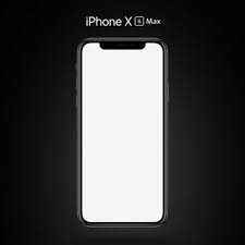 Iphone Xs Max Black Mockup Iphone Max Black Ipad Mockup