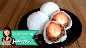 Recette Ichigo Daifuku Les Recettes D Une Japonaise Dessert Mochi Japon Youtube Sweet Recipes Food Desserts