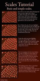 Scales Tutorial Part 1 By Ruth Tay On Deviantart Tutorial Snake Drawing Digital Painting Tutorials