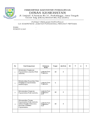 Portofolio juga merupakan kumpulan informasi yang perlu diketahui oleh guru sebagai bahan pertimbangan dalam. Format Penilaian Portofolio Perawat Pertama