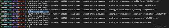 The backwards alphabet code is very simple. Python Reverse String 5 Ways And The Best One Journaldev