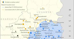 All events and areas of control on the map are geolocated approximately. Ukraine War Control Map Report June 2016 Political Geography Now