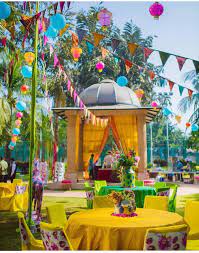 Indian Wedding Decor Rajasthani Style Vibrant Royal Indian Wedding Decorations Desi Wedding Decor Stall Decorations