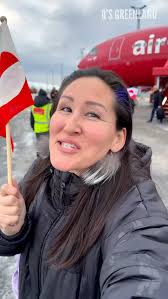 A historical day for Greenland and the world. , International Airport Nuuk  opened today