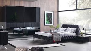 Go for a posh victorian look, or choose lacquered, contemporary pieces. Ev Gor Modern Black Bedroom Set Beretta Marble Patterned Bedroom Bedroom Sets Product Info Tragate
