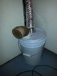 Bettervent indoor dryer vent kit is the best choice for venting system. The Dryer Puts Out A Lot Of Heat And Humidity So I Thought I D Capture That For The Winter The Bucket Conta Indoor Dryer Vent Laundry Room Diy Dryer Lint Trap