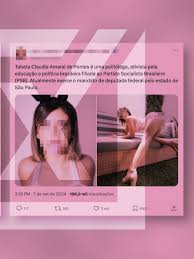 Fotos manipuladas tentam associar Tabata Amaral a conteúdo adulto