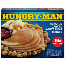 Sometimes a salad just won't do. Hungry Man Roasted Turkey Breast Frozen Dinner 16 Oz Walmart Com Walmart Com