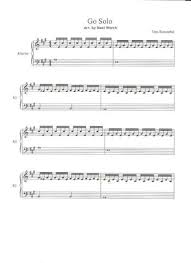 Klicken, herunterladen & anzeigen oder ausdrucken! Klaviernoten Zum Kauf Download Oder Versand Gesucht Go Solo Von Tom Rosenthal Noten Klavier Piano