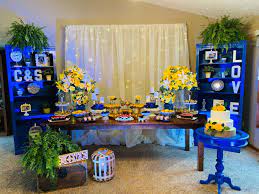 Blue And Yellow Wedding In 2020 Wedding Rentals Event Rental Yellow Wedding