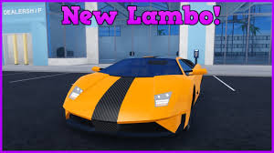 New 500 000 Lambo Roblox Vehicle Simulator Youtube