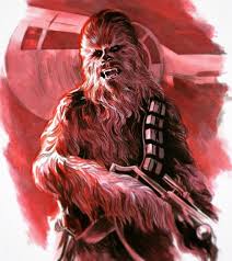 Felipe Massafera On Instagram Chewbacca Starwars Forceawakens Gouache Watercolor Art Illustration Star Wars Art Painting Chewbacca Art Star Wars Art