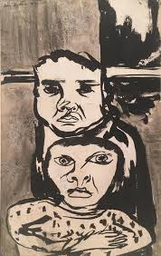 Sold at Auction: Joy Hester, JOY HESTER, THE COUPLE, 1945