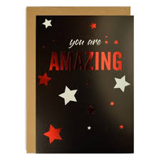 Products used to make these cards. 3ct You Are Amazing Encouragement Cards Black Target