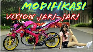 Dengan melakukan modifikasi ini maka motor vixion akan terlihat seperti motor balap. Modifikasi Vixion Jari Jari Simple By Jipri Sky