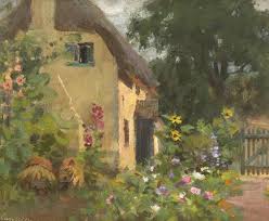 Edward Clegg Wilkinson Cottage Garden Cottage Art Cottage Garden Beautiful Artwork