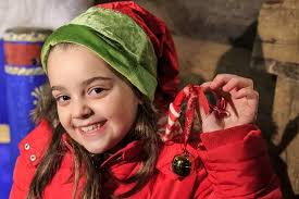 Heartwarming moment Manchester terror attack survivor Lily travels to  Lapland to meet Santa