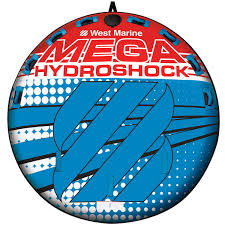 But it works a lot more than that. West Marine Mega Hydroshock 4 Person Towable Tube