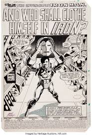 Maybe you would like to learn more about one of these? Luke Mcdonnell And Steve Mitchell Iron Man 170 Splash Page 1 Lot 92228 Heritage Auctions