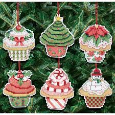 Plus, use our caption/border maker tool to chart your own words. Janlynn Counted Cross Stitch Kit 3 X3 Set Of 6 Christmas Cupcake Ornaments 14 Count Target