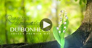 Envoyez gratuitement une jolie carte 1er mai, la fête du muguet à vos. Ma Carte Muguet Feerique