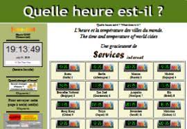 Heure exacte actuelle, fuseaux horaires, différence d'heure, heure de lever et de coucher du soleil, infos pratiques pour usa. Quelle Heure Est Il What Time Is It