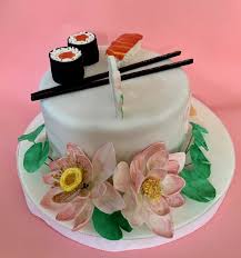 Torta Compleanno Torta Sushi Torta 18 Anni Torta Fiori Di Loto Le Dolci Creazioni Di Camilla Jesholt Buffatti Dolci Torte Fiore Di Loto