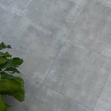 Search for info about stick tiles. 30 5cm X 30 5cm Solid Concrete Peel And Stick Vinyl Floor Tiles 274 5058 Create Your World