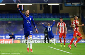 La joie des joueurs de chelsea, après l'ouverture du score du milieu de terrain allemand kai havertz face à manchester city, en finale de la ligue des champions, le 29 mai 2021 au stade dragao à porto Ligue Des Champions L Equipe Type De La Semaine Avec Quatre Joueurs De Chelsea